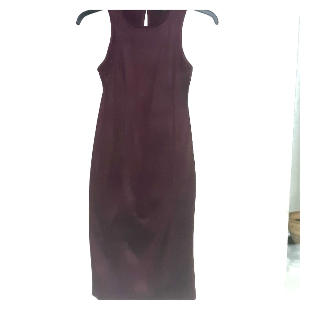 Burgandy dress